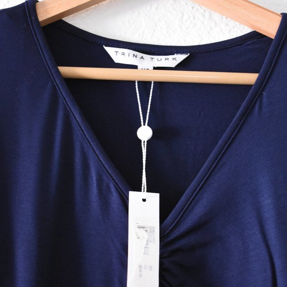 Trina Turk Rouched Dawn Dress - Picture 8 of 13